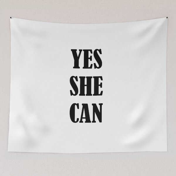 Item preview, Yes She Can  designed and sold by Inspirationmotivation.