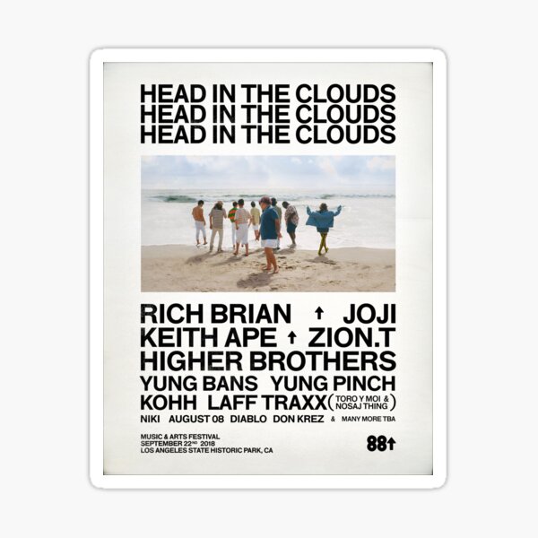 Item preview, Head in the clouds 88 Rising designed and sold by Diaboli YEG.