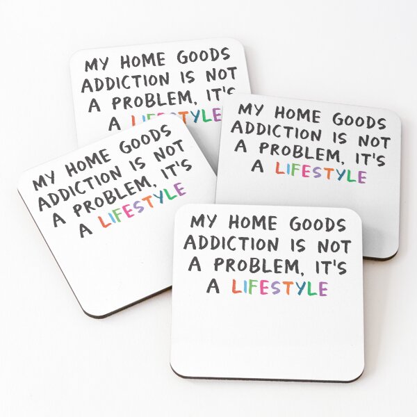 Item preview, home goods addict shirt designed and sold by natella libin.