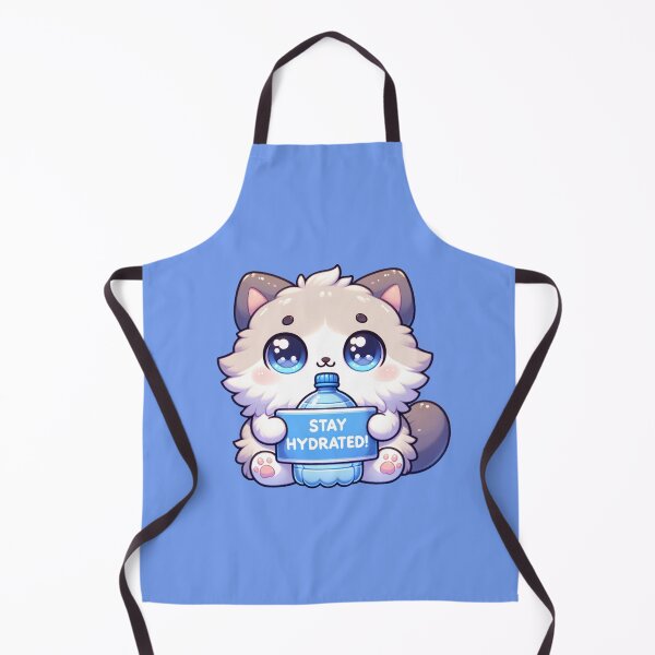 Item preview, A cute cat to remind you to Stay Hydrated sticker and more designed and sold by CRandRRstickers.