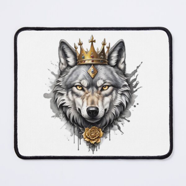 Item preview, T-shirt design of wild wolf designed and sold by Farzad Parhizkar.