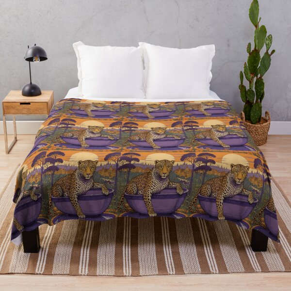 Item preview, Languishing leopard bathing  designed and sold by JosieandRose.