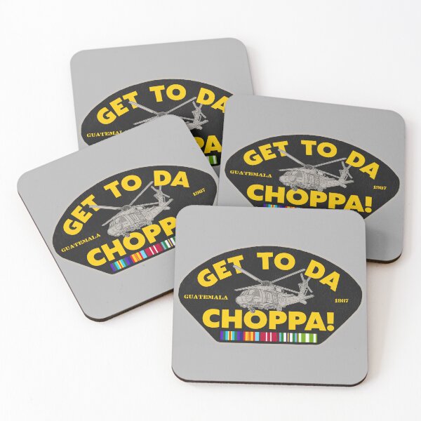 Item preview, Get To Da Choppa! Patch designed and sold by acquiesce13.