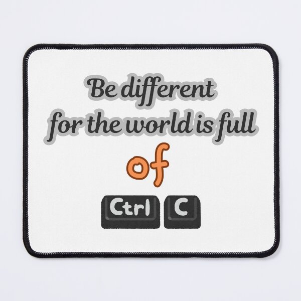 Item preview, Be different, the world is full of copies designed and sold by talking-pen.