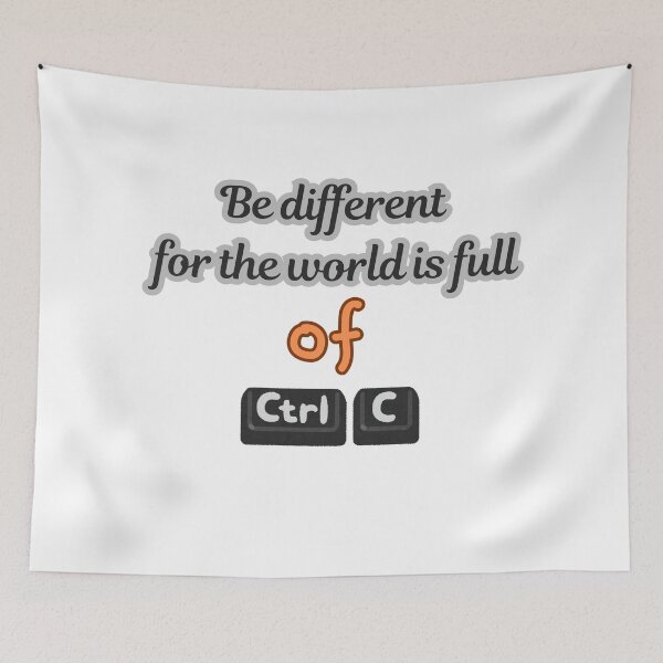 Item preview, Be different, the world is full of copies designed and sold by talking-pen.