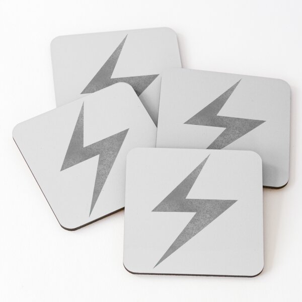 Item preview, Industrial Speckled Gray Lightning Bolt designed and sold by savdesigns623.