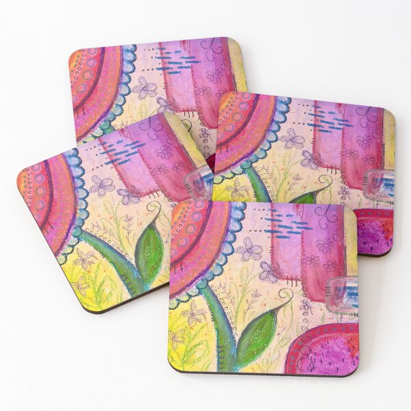 Item preview, Standing Alone Is Sometimes Beautiful_ Mixed Media designed and sold by JessicaHuffArt.