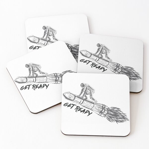 Item preview, Astronaut on a Rocket - Epic Space Journey designed and sold by Design Etstore.