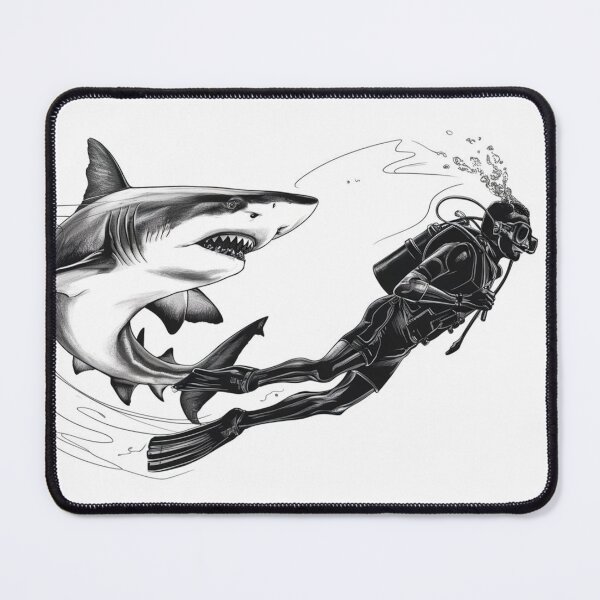 Item preview, Diver and Shark designed and sold by NBento.