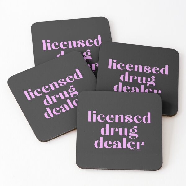 Item preview, Licensed Drug Dealer. v11b, pink | @lilsboobthangs designed and sold by lilsboobthangs.