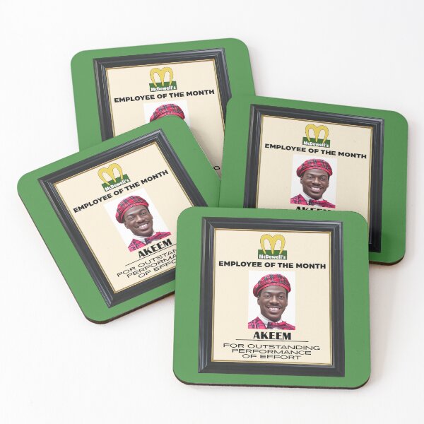 Item preview, McDowell's Employee Of The Month - Akeem designed and sold by acquiesce13.