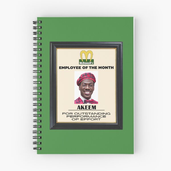 Item preview, McDowell's Employee Of The Month - Akeem designed and sold by acquiesce13.