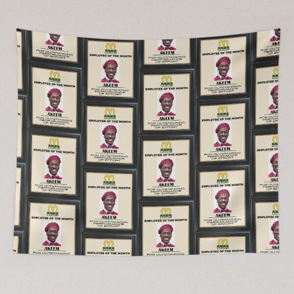 Item preview, McDowell's Employee Of The Month - Akeem designed and sold by acquiesce13.