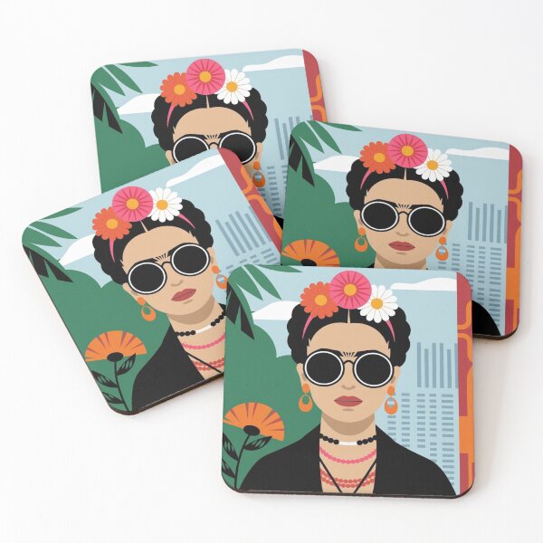 Item preview, A modern Portrait of Frida Kahlo designed and sold by NiRia Spot.