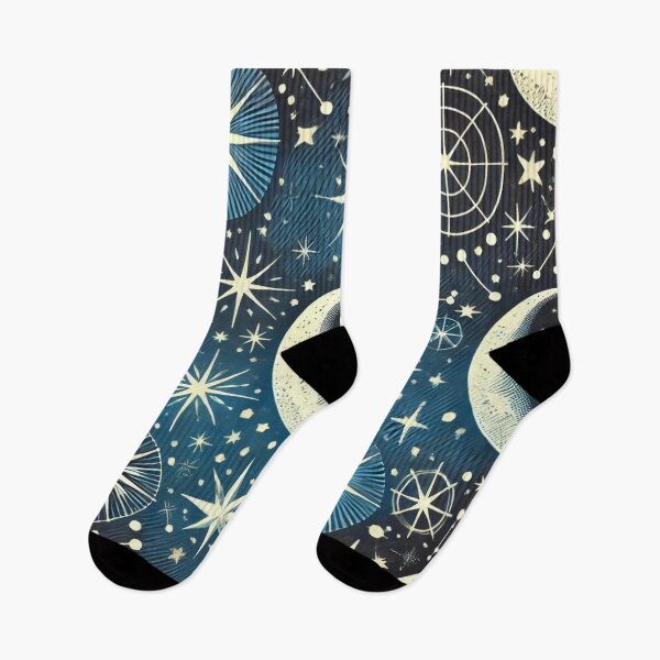 Item preview, space pattern designed and sold by TEEJAMBOREE.