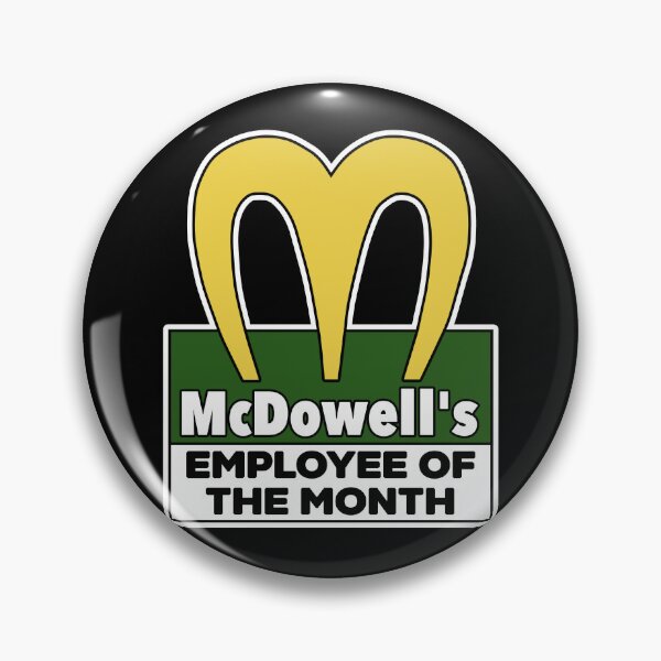 Item preview, McDowell's Employee Of The Month (Green) designed and sold by acquiesce13.