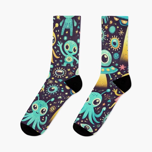 Item preview, space pattern designed and sold by TEEJAMBOREE.
