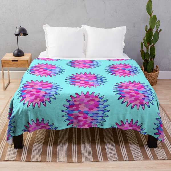 Item preview, Hexa-Flower (2Color/Teal) designed and sold by HaNoFri.