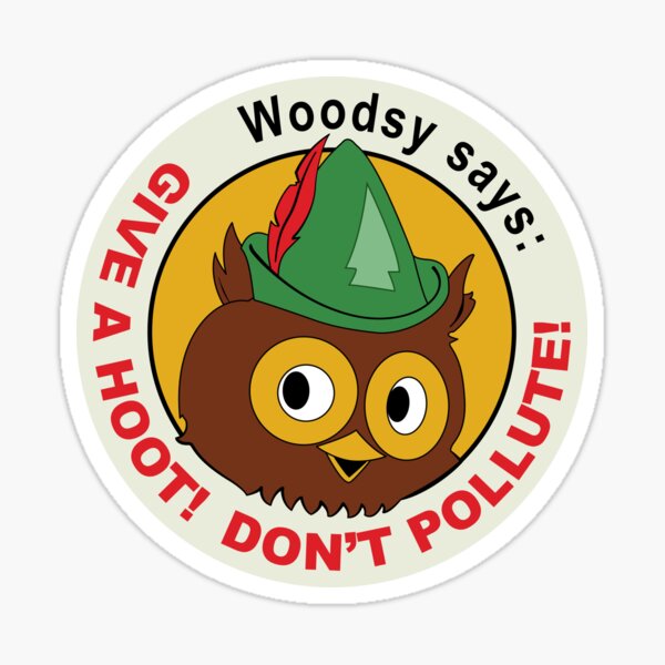 Artikel-Vorschau von Woodsy, gib ein Lächeln, verschmutze nicht, designt und verkauft von TonySpencer.