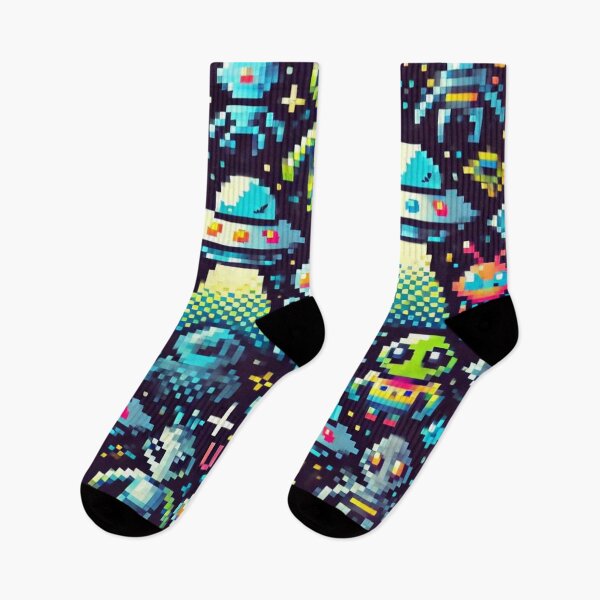 Item preview, space pattern designed and sold by TEEJAMBOREE.