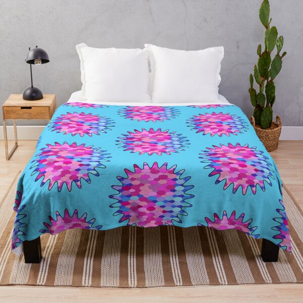 Item preview, Hexa-Flower (2Color/Blue) designed and sold by HaNoFri.