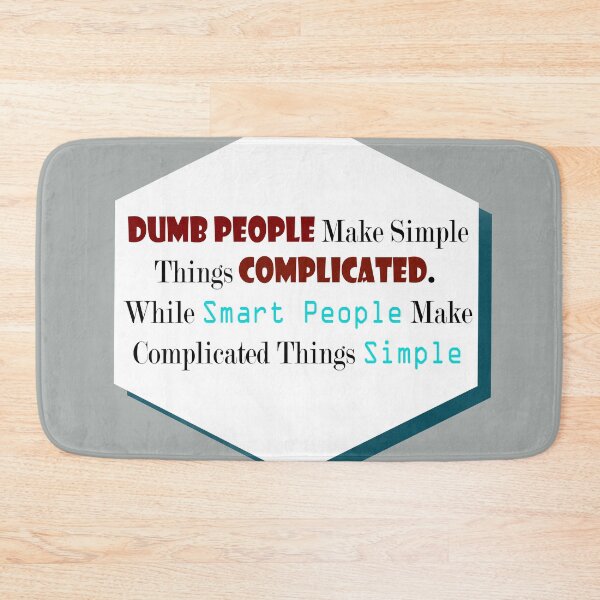 Item preview, Dumb People and Smart People Meme designed and sold by Zovanah.