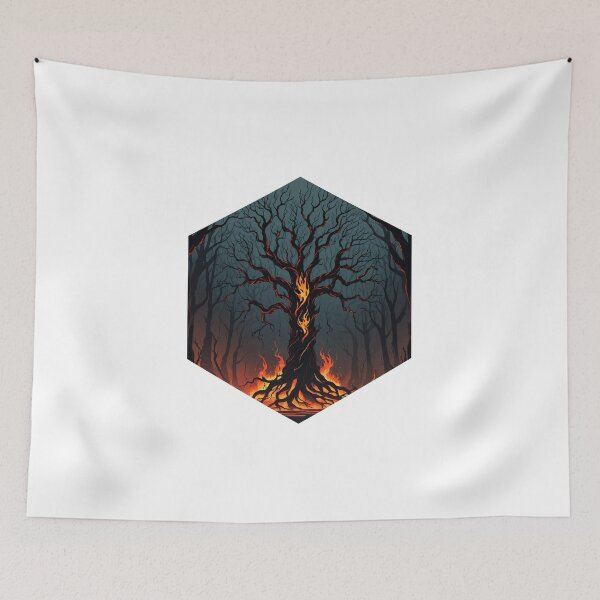 Item preview, Fire Walking Death designed and sold by AbsoluteA.