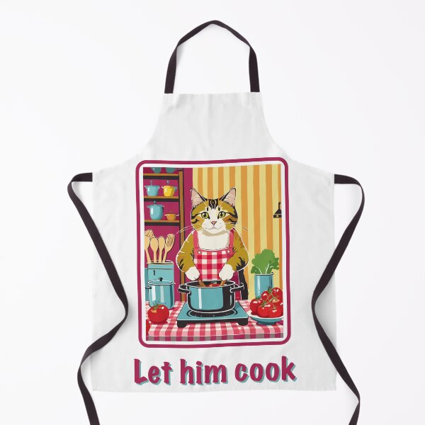 Item preview, Pop Art Cat Let him cook designed and sold by nuila.