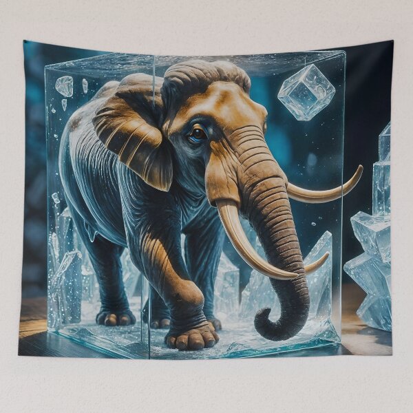 Item preview, Giant Elephant Encased in Crystal Sphere designed and sold by koreatvtea.