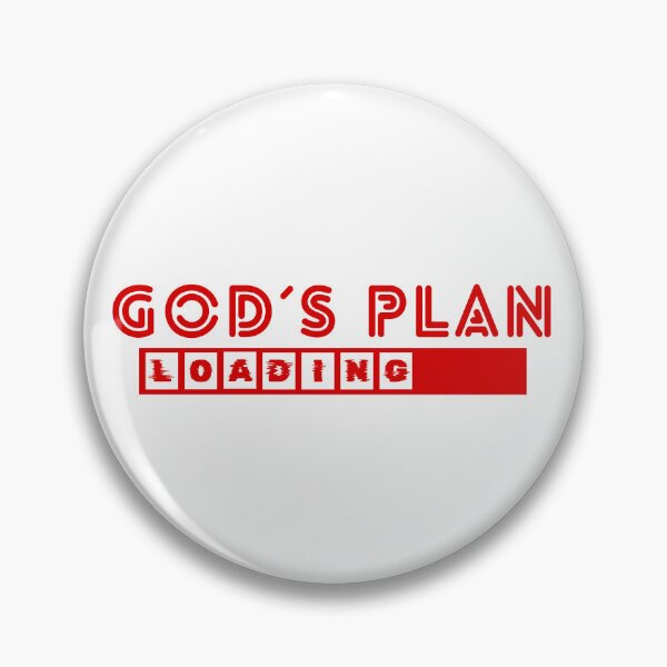Item preview, God´s plan loading, christian quote designed and sold by MoriaStore.