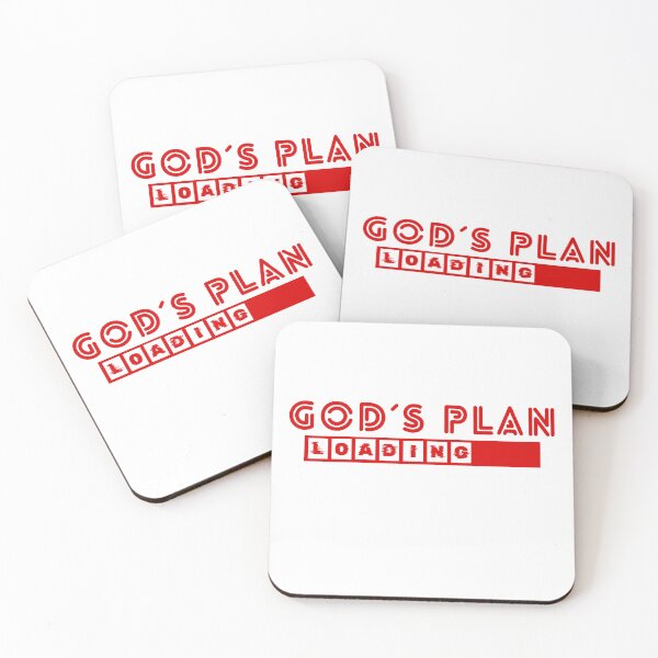 Item preview, God´s plan loading, christian quote designed and sold by MoriaStore.