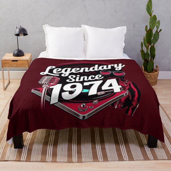 Item preview, Legendary Since 1974 Cool Birthday Quote designed and sold by TheArtOfPat.