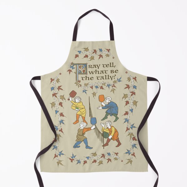 Item preview, Funny Medieval Pickleball Design: What's the Score? designed and sold by Squosh.