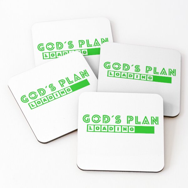 Item preview, God´s plan loading, faith quotes designed and sold by MoriaStore.