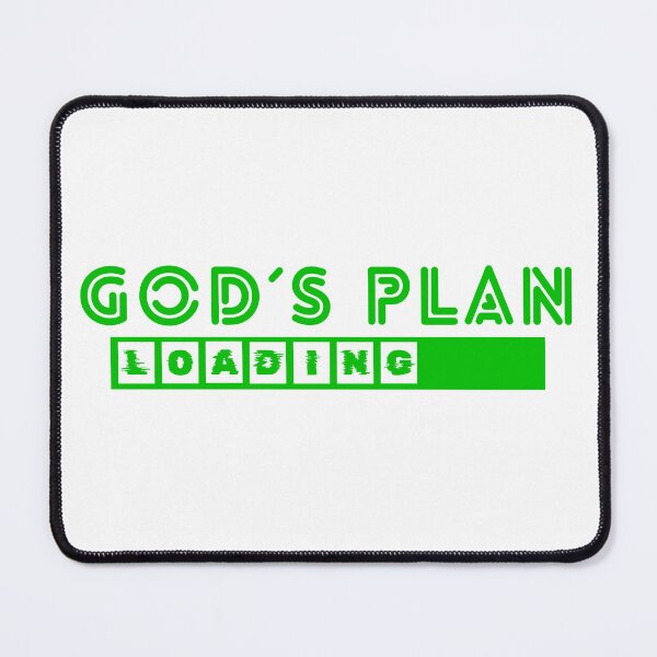 Item preview, God´s plan loading, faith quotes designed and sold by MoriaStore.
