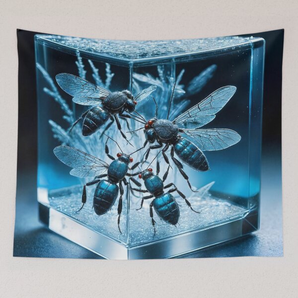 Item preview, Suspended Mosquitoes in Glass Dome designed and sold by koreatvtea.