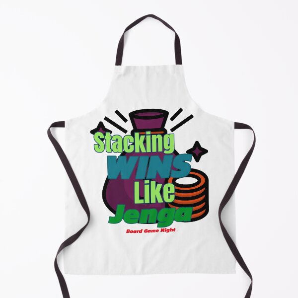 Item preview, Stacking Wins like Jenga: Board Game Night designed and sold by LettsMerchntees.