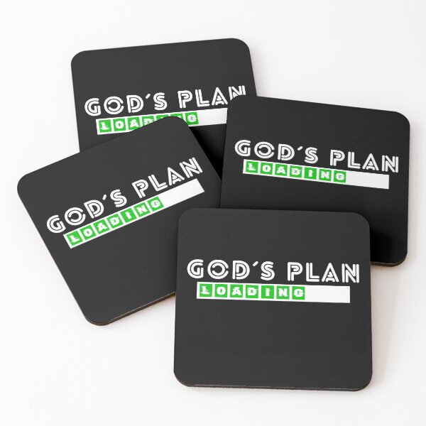 Item preview, God´s plan loading, inspirational designed and sold by MoriaStore.