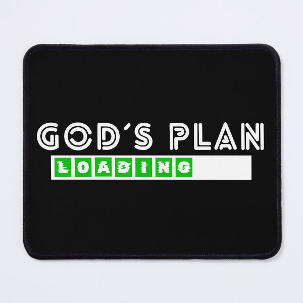 Item preview, God´s plan loading, inspirational designed and sold by MoriaStore.