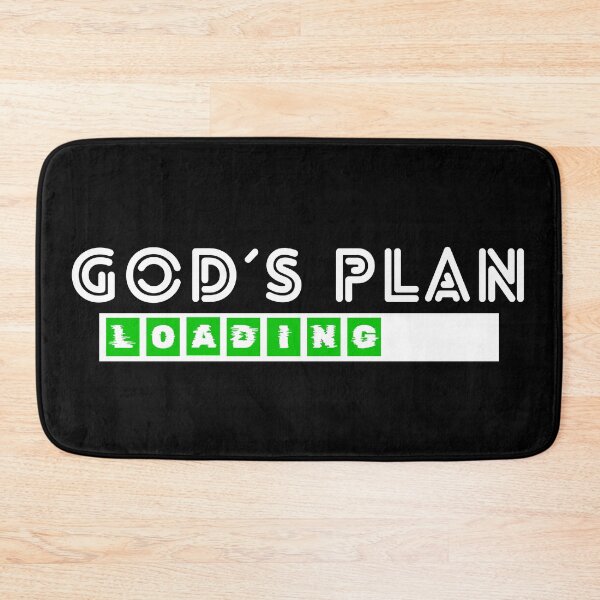 Item preview, God´s plan loading, inspirational designed and sold by MoriaStore.