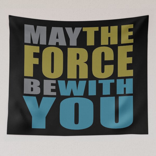 Item preview, The force #on black designed and sold by artpopop.