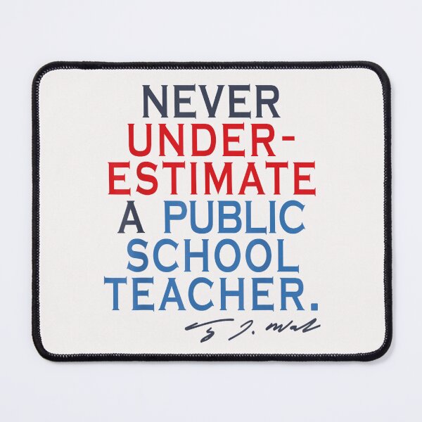 Item preview, Never Underestimate A Public School Teacher Long Sleeve designed and sold by iam8lu3.