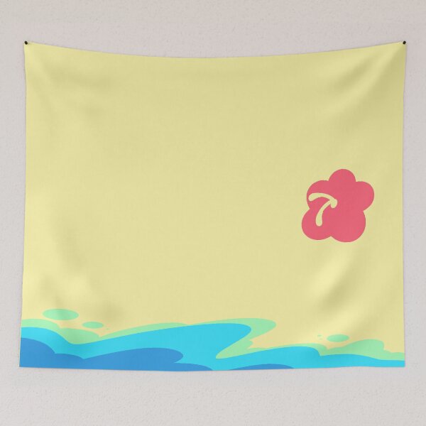 Item preview, Beach Waves with Hibiscus Flower designed and sold by OaksWisteria.