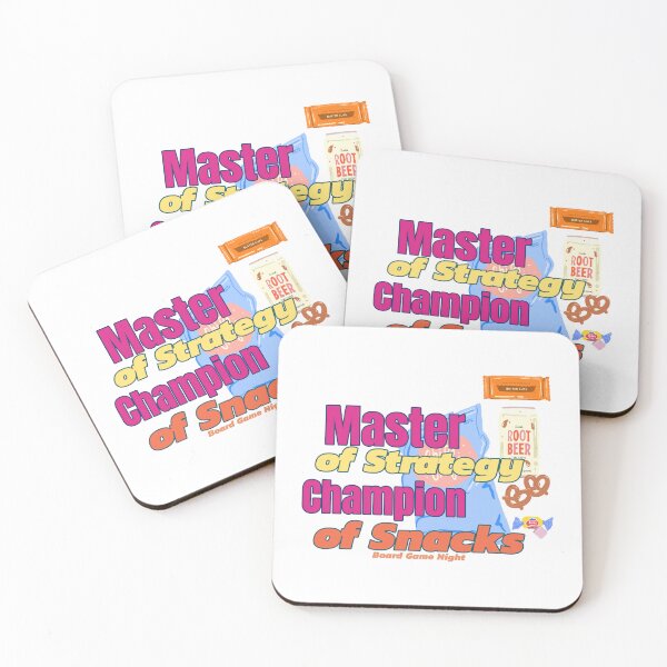 Item preview, Master of Strategy, Champion of Snacks: Board Game Night  designed and sold by BestMerchnTees.