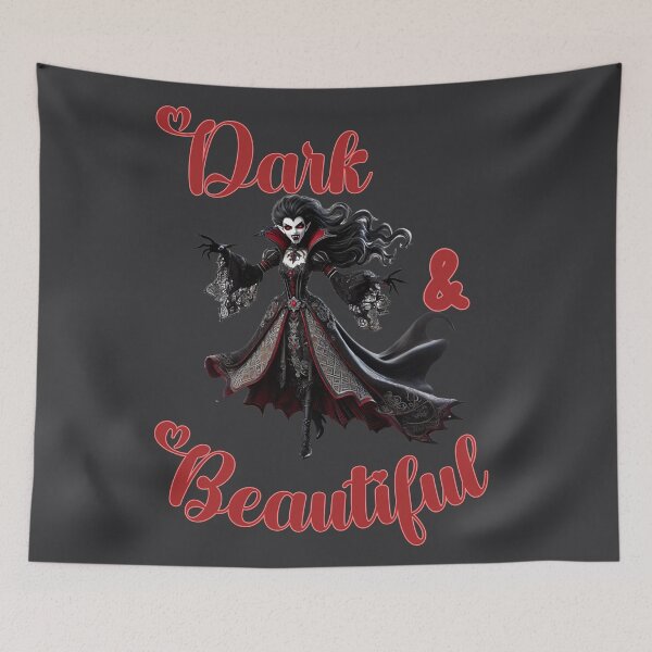 Item preview, Dark and Beautiful -  Margaret Has Gone Viral with her thirsty blood cravings this Halloween designed and sold by 3DAF.