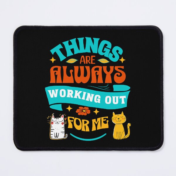Item preview, Abraham Hicks Affirmations - Things Are Always Working Out For Me Abe Quote designed and sold by InkyGenies.