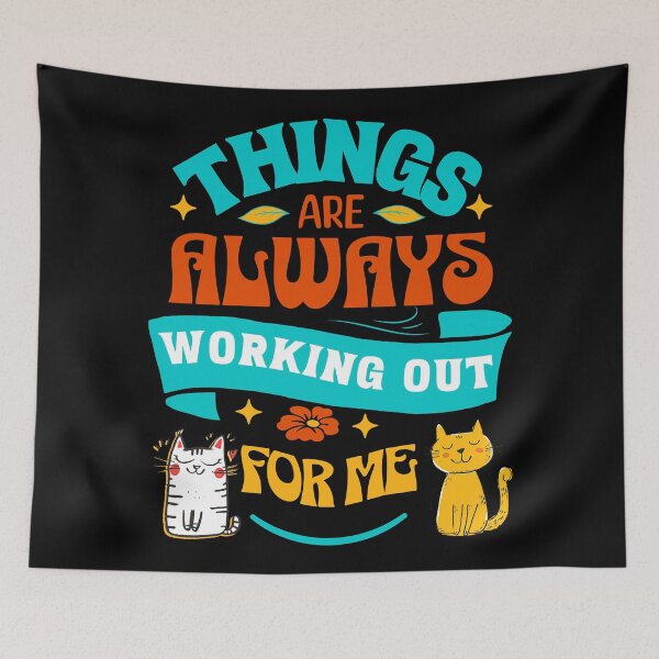 Item preview, Abraham Hicks Affirmations - Things Are Always Working Out For Me Abe Quote designed and sold by InkyGenies.