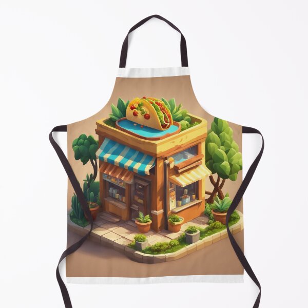 Item preview, Taco Shop Building Isometric Cartoon Vector Icon Illustration designed and sold by hjian8219.