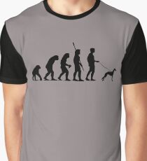 Camiseta gráfica Evolución del hombre