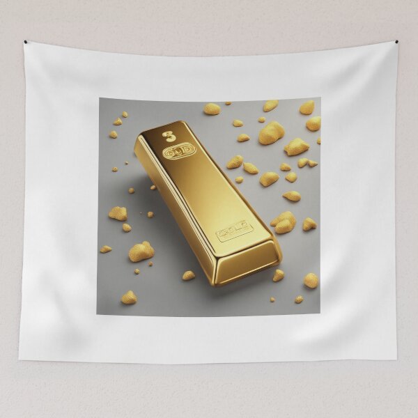 Item preview, Gold Bar Cartoon Vector Icon Illustration designed and sold by hjian8219.